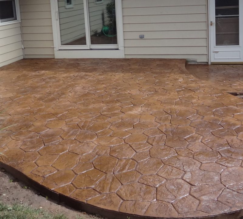 Materiale beton amprentat