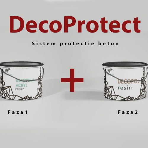 Sistem 2 in 1 protectie beton DecoProtect 36L