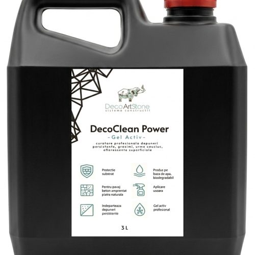 Gel activ curatare DecoClean Power